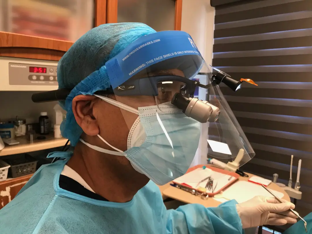 Dr. Mishra at work